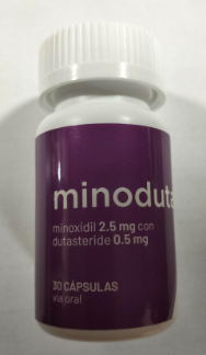 Minoduta Minoxidil 2.5mg Con Dutasteride .5mg 30 caps