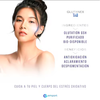 Glutanex Tabletas Glutathione 100pzas