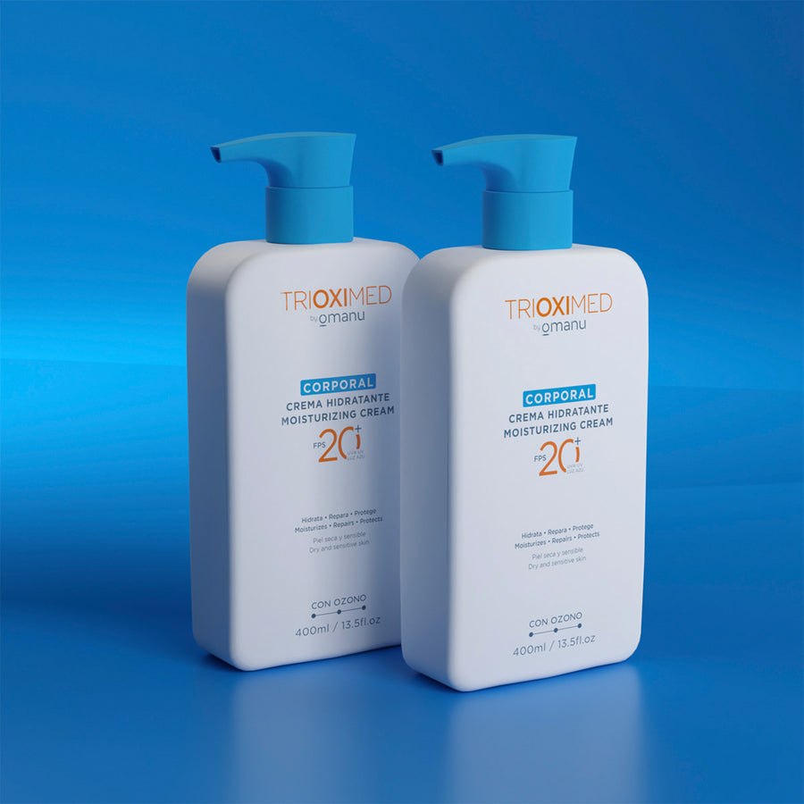 Trioximed Corporal Crema Hidratante SPF20+ 400mL