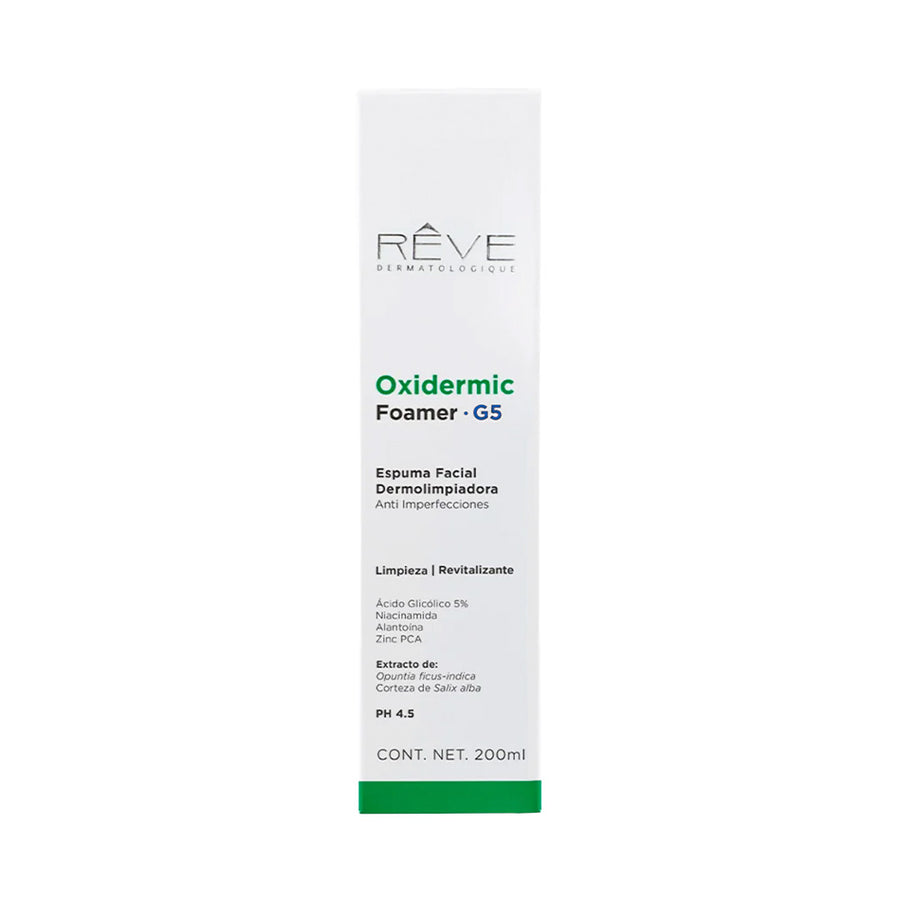 Reve Oxidermic G5 Espuma Dermolimpiadora 200mL