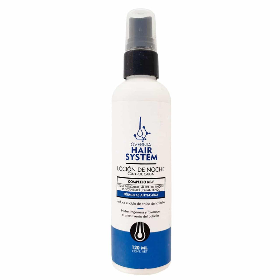 Overnia Hair System Locion de Noche Control Caida 120mL