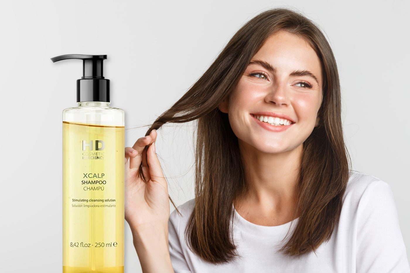 HD Cosmetic XCALP Shampoo: Cuida tu cuero cabelludo y transforma tu cabello.