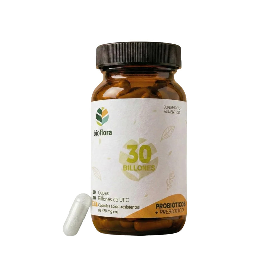 Bioflora 30 Billones Probióticos+Prebiótico 35 Caps