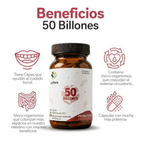 Bioflora 50 Billones Probióticos+Prebiótico 35 Caps