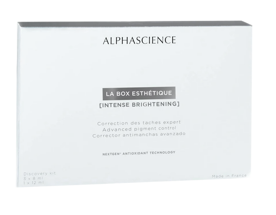 PLV ALPASCIENCE LA BOX ESTHETIQUE DISCOVERY KIT 2X8ML Y 1X12ML