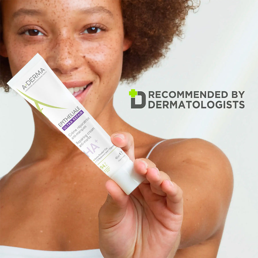 A-Derma Epitheliale AH Ultra Crema Reparadora Calmante Anti Marcas 40mL