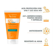 Avene Cleanance Solar SPF50+ 50mL