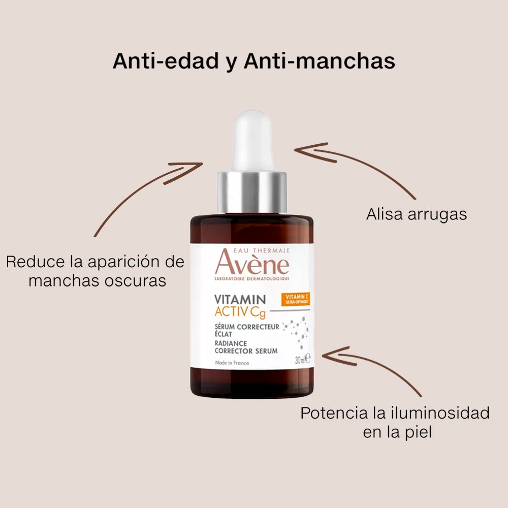 Avene Vitamin Activ Cg Serum Luminosidad Corrector 30Ml - Haut