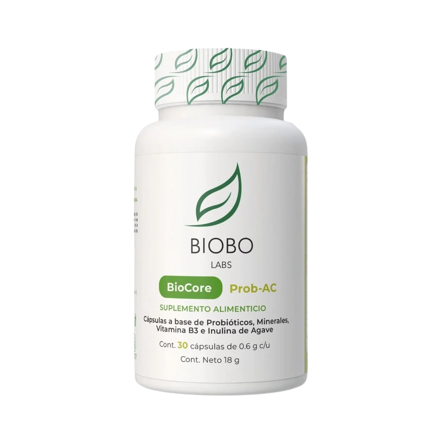 Biobo  Biocore  Prob Ac 30 Caps 600 Mg C/u