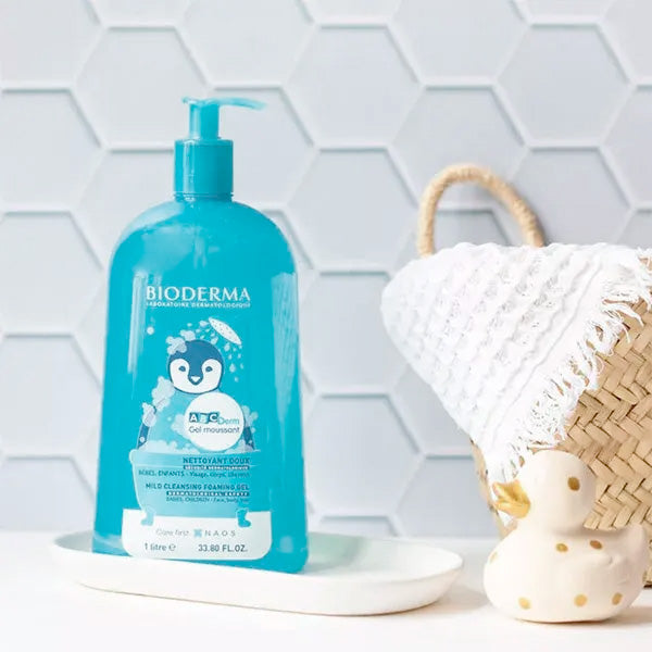 Bioderma ABCDerm Mild Cleansing Foaming Gel 1L