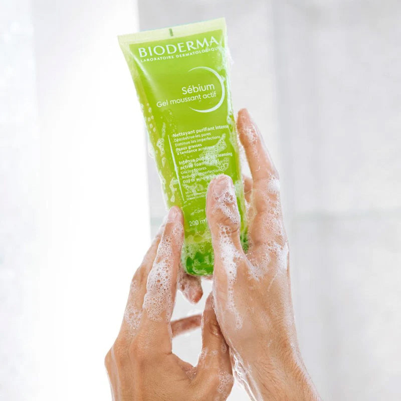 Bioderma Sebium Gel Moussant Actif  Piel Grasa 200ml