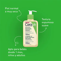 CeraVe Hydrating Foaming Oil Cleanser 236mL
