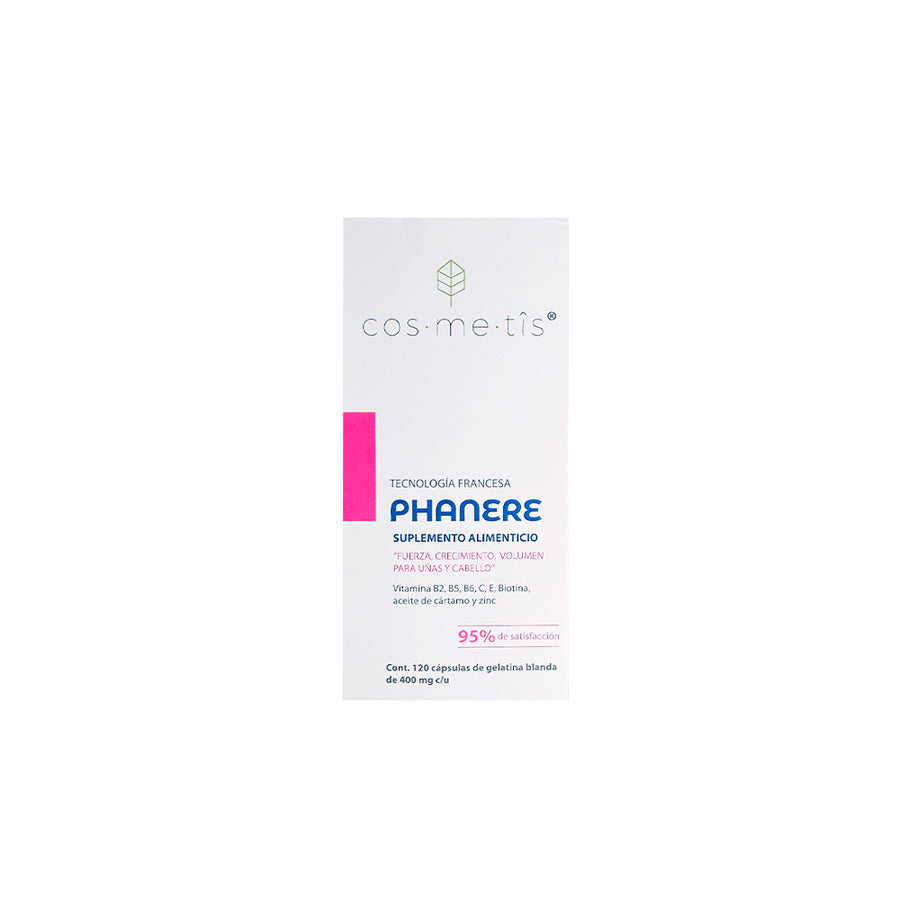 Cosmetis Phanere 120cap 400mg/cu