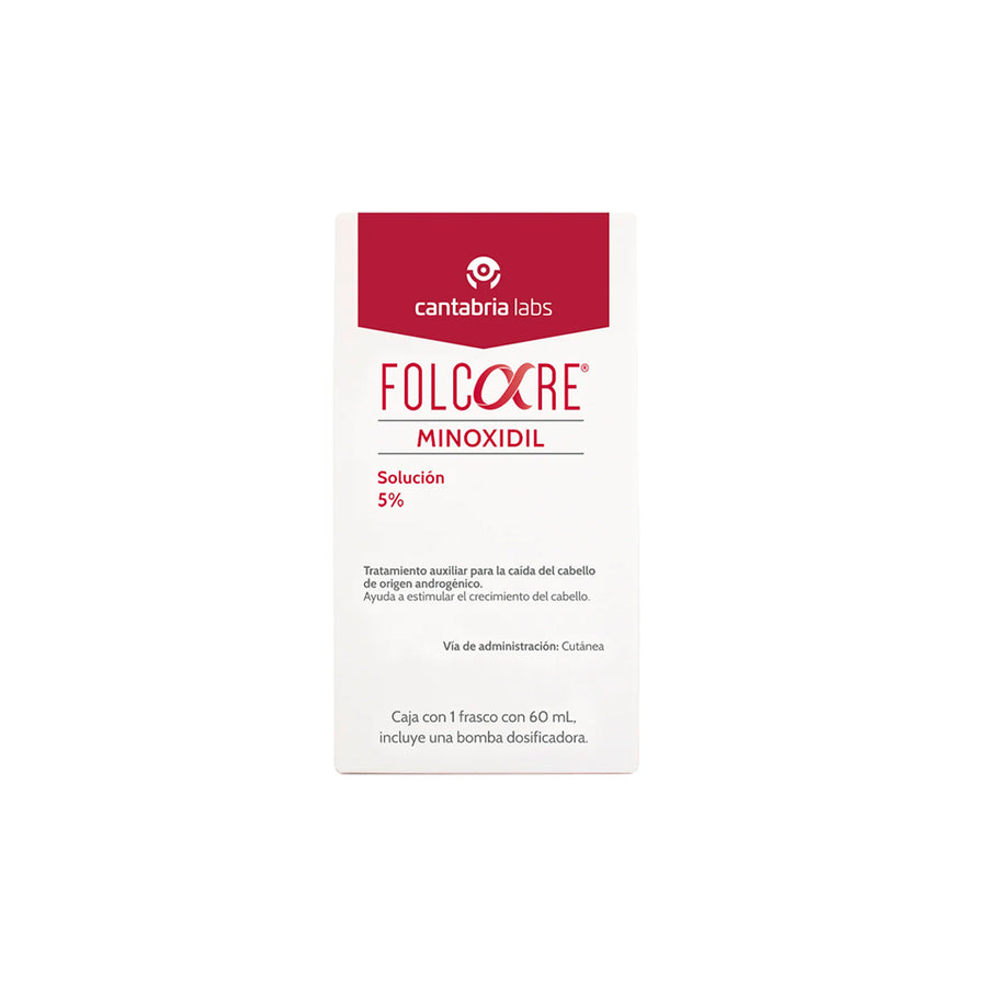 Folcare Minoxidil Solución 5% 60mL