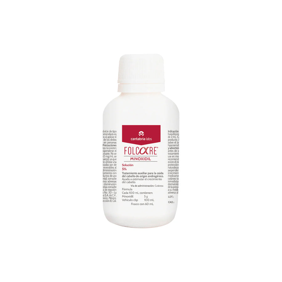 Folcare Minoxidil Solución 5% 60mL