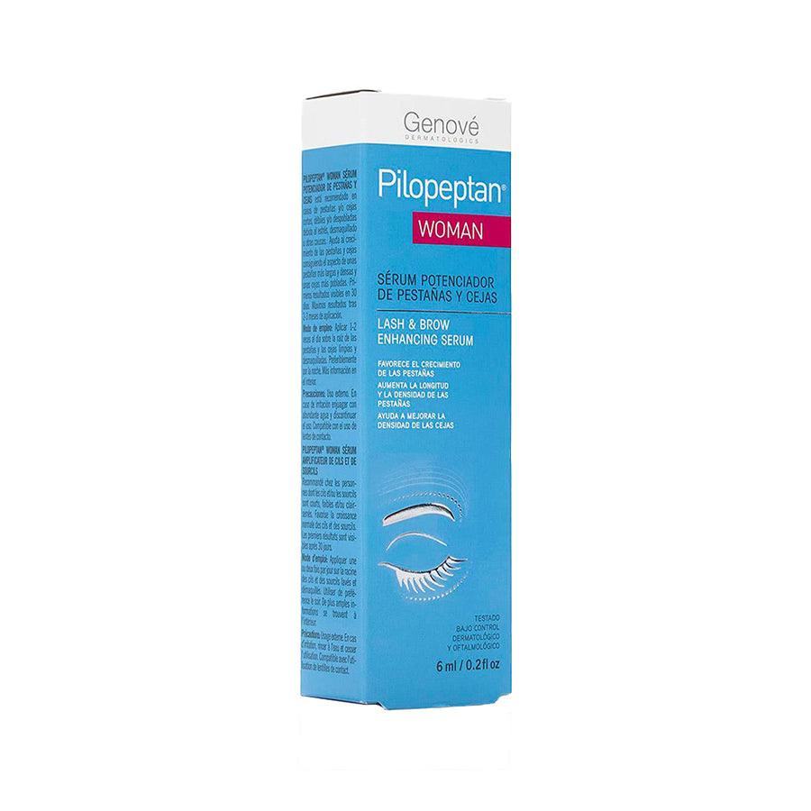 Genove Pilopeptan Women Serum Potenciador de Pestanas y Cejas 6 ml