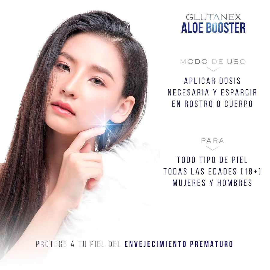 Glutanex Aloe Booster Gel-Crema Hidratante 200ml