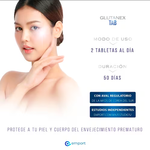Glutanex Tabletas Glutathione 100pzas - Haut Boutique Glutanex Tabletas Glutathione 100pzas - Haut Boutique
