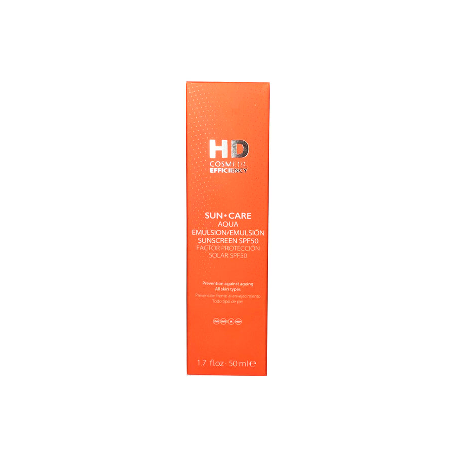 HD Cosmetic Sun Care Aqua Emulsion SPF50 50mL