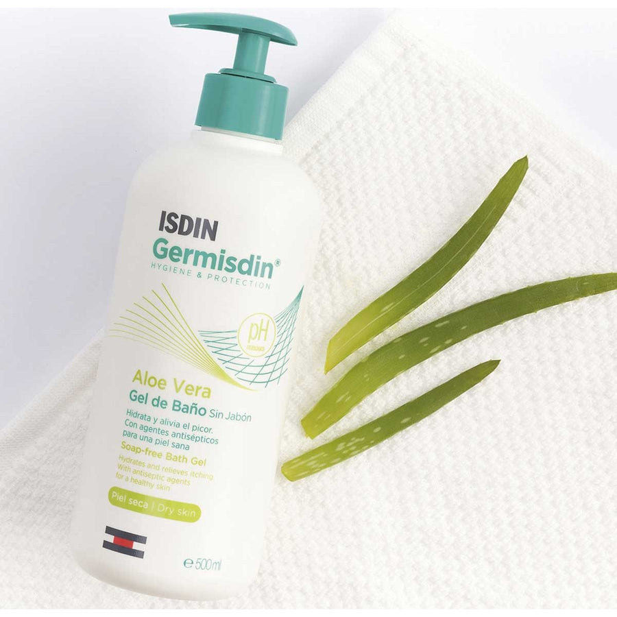 ISDIN Germisdin Gel de Bano Aloe Vera Piel Seca 500mL