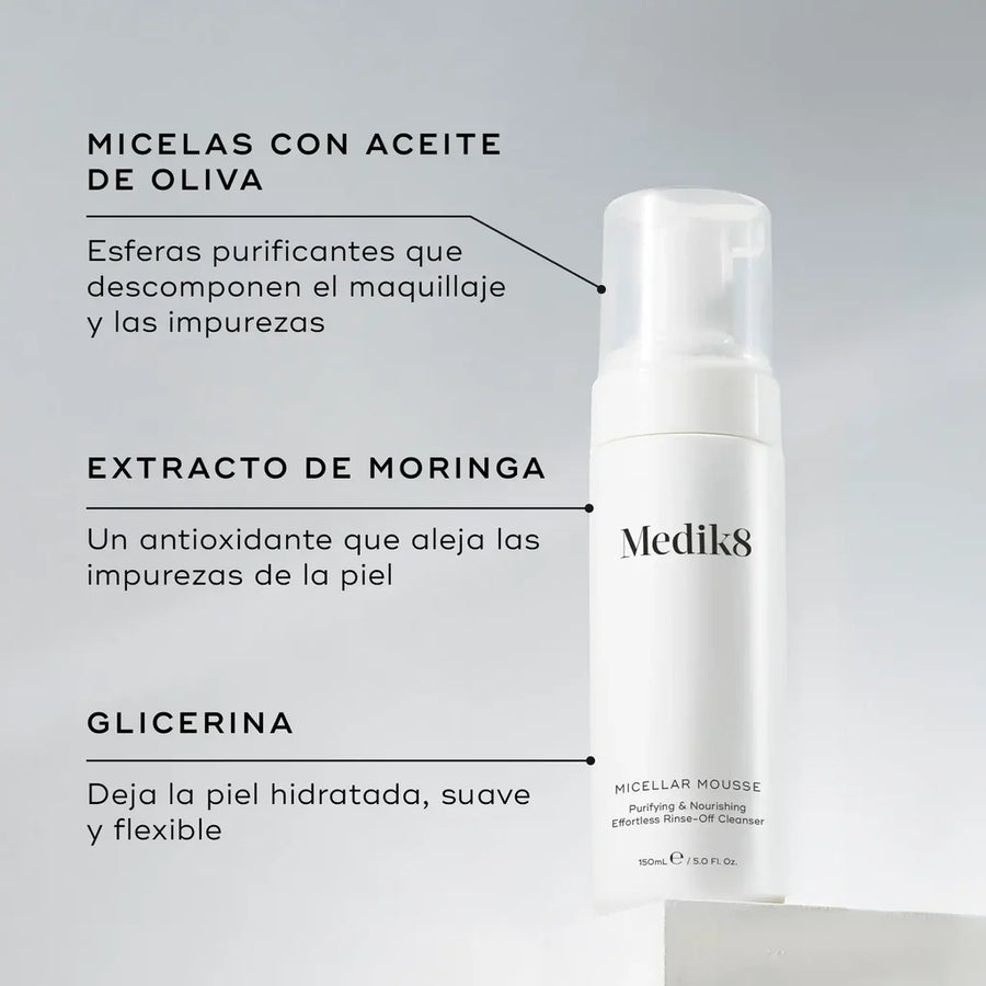 Medik8 Micellar Mousse 150mL