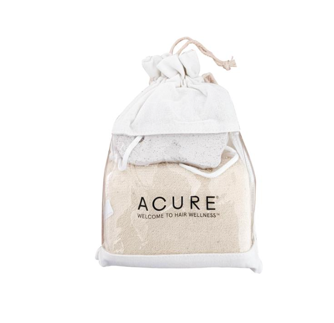 PLV ACURE KIT DE BAÑO (Bolsillo de Yute)