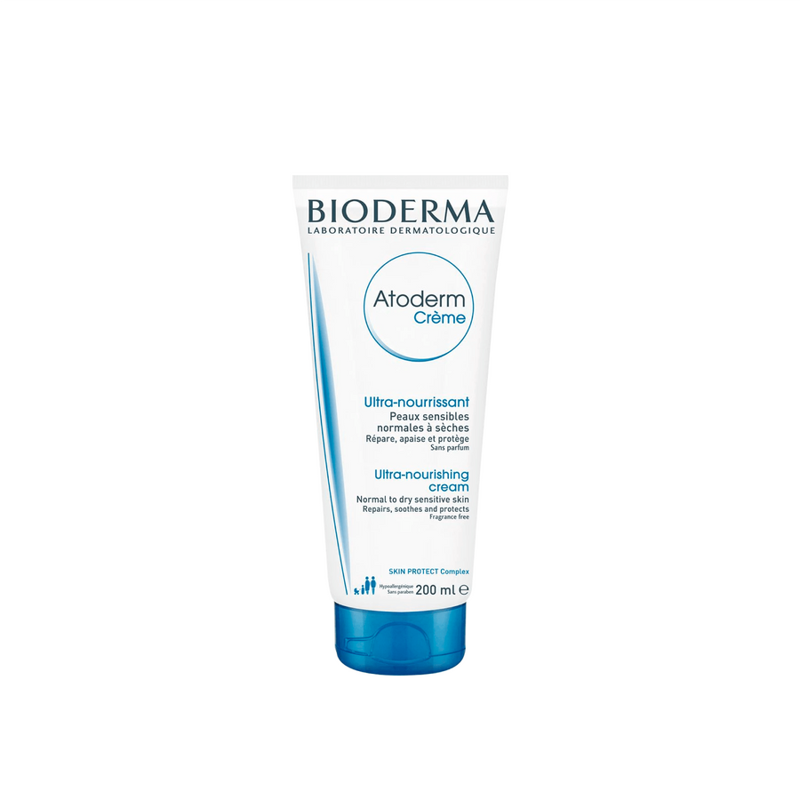 Bioderma Atoderm Crema Hidratante para Rostro y Cuerpo Piel sensible y seca 200mL-Haut Boutique