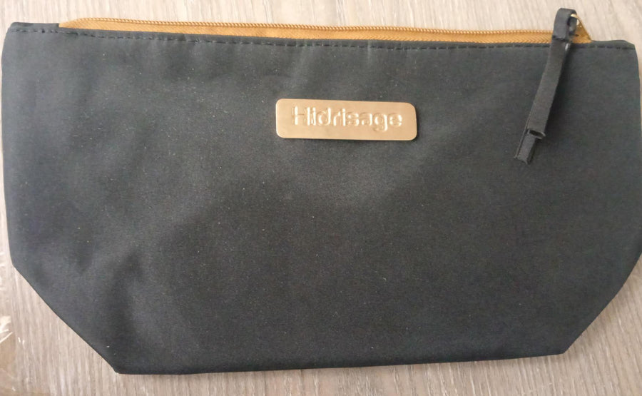 PLV HIDRISAGE COSMETIQUERA NEGRO CON CIERRE CAFE
