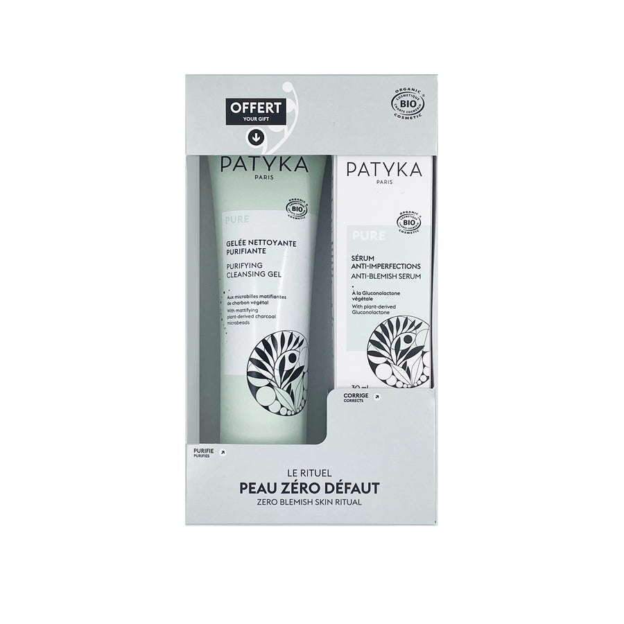 Patyka Coffret Peau Zero Defaut Zero Blemish Skin Ritual