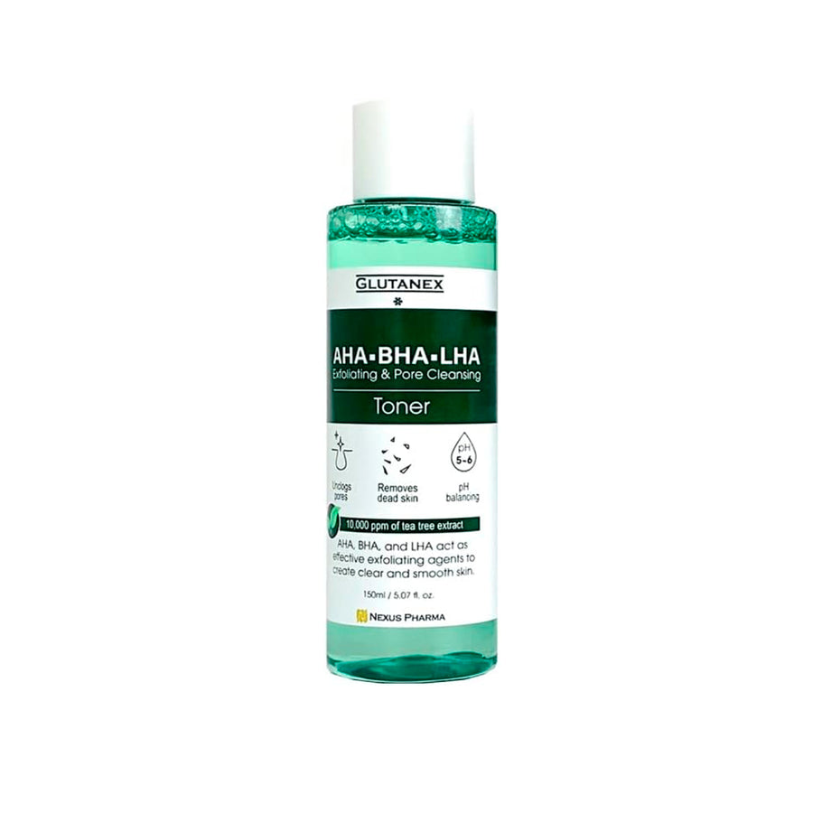 Glutanex AHA-BHA-LHA Exfoliating & Pore Cleansing Toner 150mL