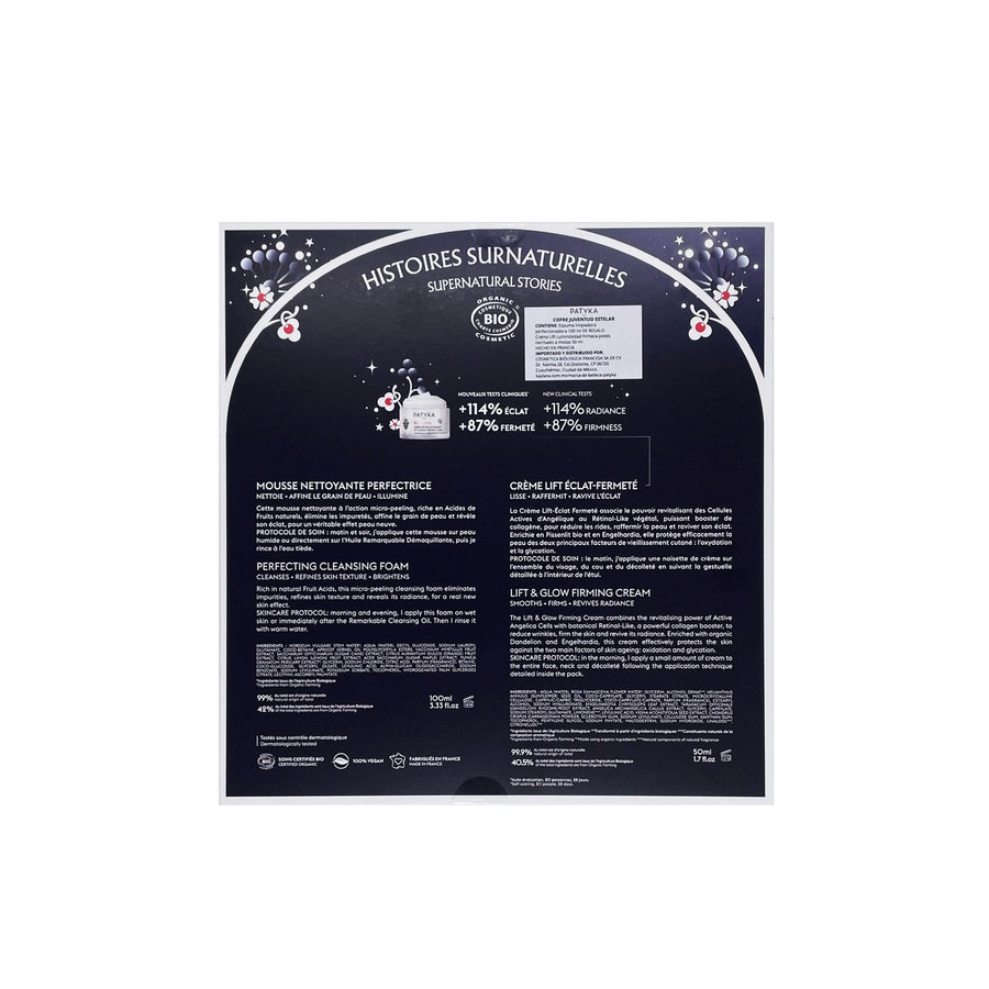 Patyka Coffret Jeunesse Stellaire Rituel Anti Age Certifie Bio