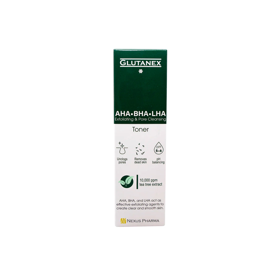 Glutanex AHA-BHA-LHA Exfoliating & Pore Cleansing Toner 150mL