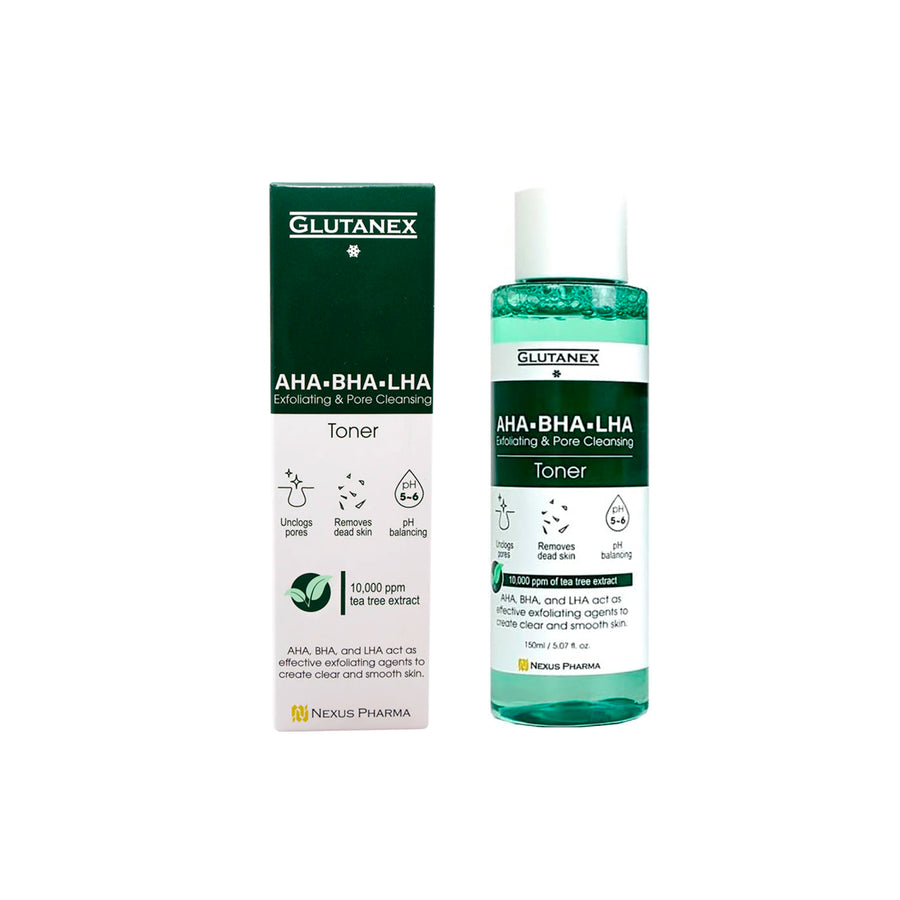 Glutanex AHA-BHA-LHA Exfoliating & Pore Cleansing Toner 150mL