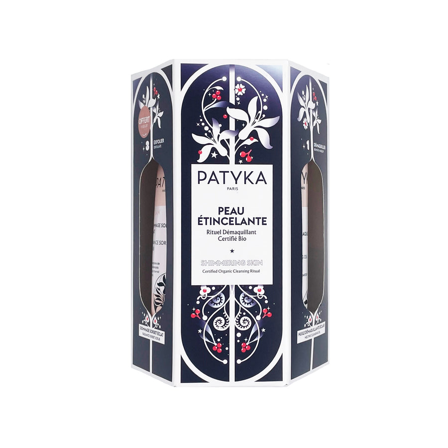 Patyka Coffret Peau Etincelante Rituel Demaquillant Cerifie Bio