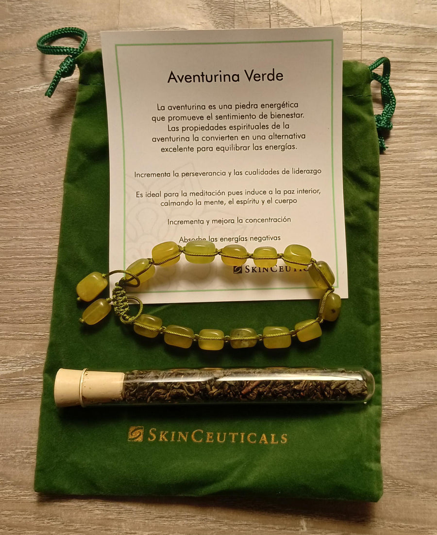 PLV SKINCEUTICALS AVENTURINA VERDE+BOLSILLO DE TERCIOPELO