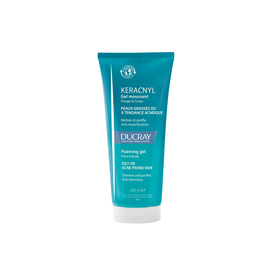 Ducray Keracnyl Cleansing Gel 200mL