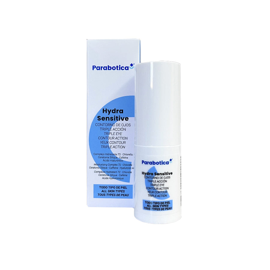Parabotica Hydra Sensitive Contorno de Ojos Triple Accion 15mL