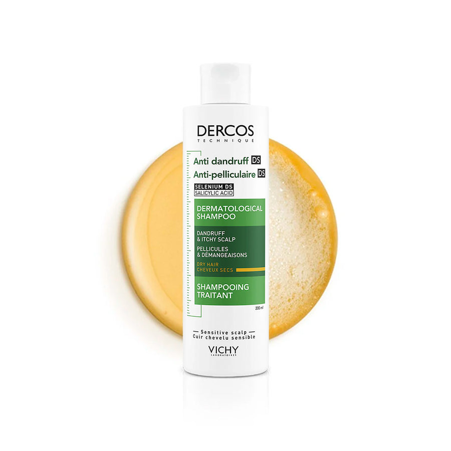 Vichy Dercos Caspa Seca Shampoo Cuidado Capilar 200Ml