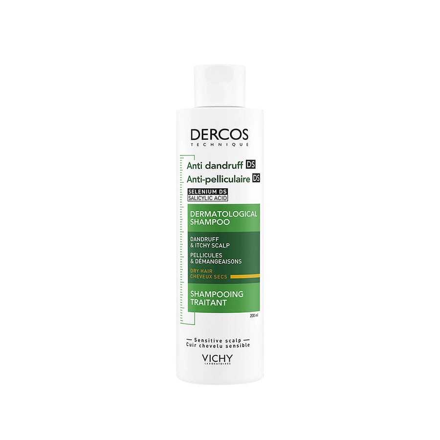 Vichy Dercos Caspa Seca Shampoo Cuidado Capilar 200Ml