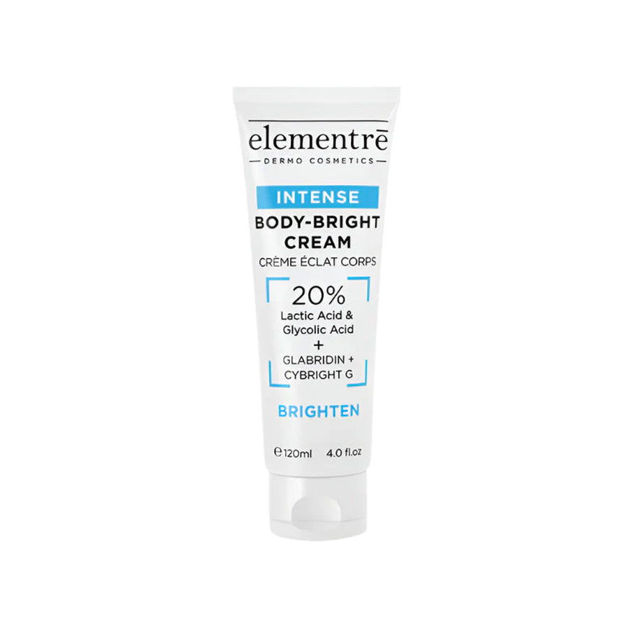 Elementre Body Bright Cream 120ml 20% Lactic Acid & Glycolic Acid