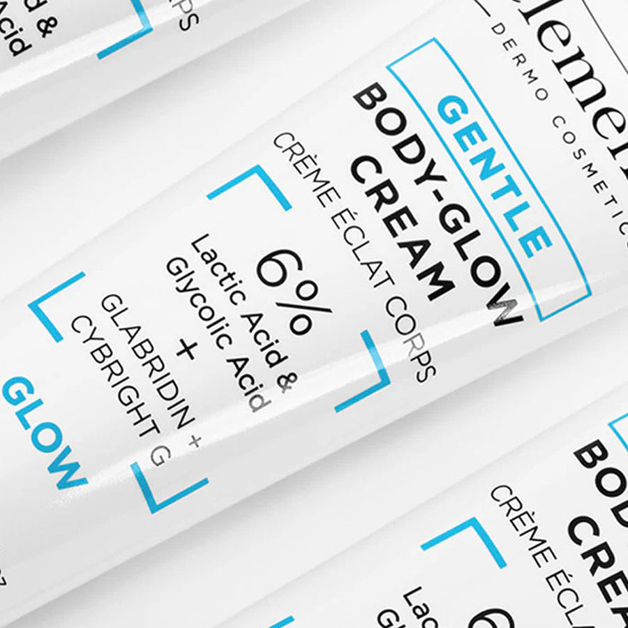 Elementre Body Glow Cream 120ml 6% Lactic Acid & Glycolic Acid