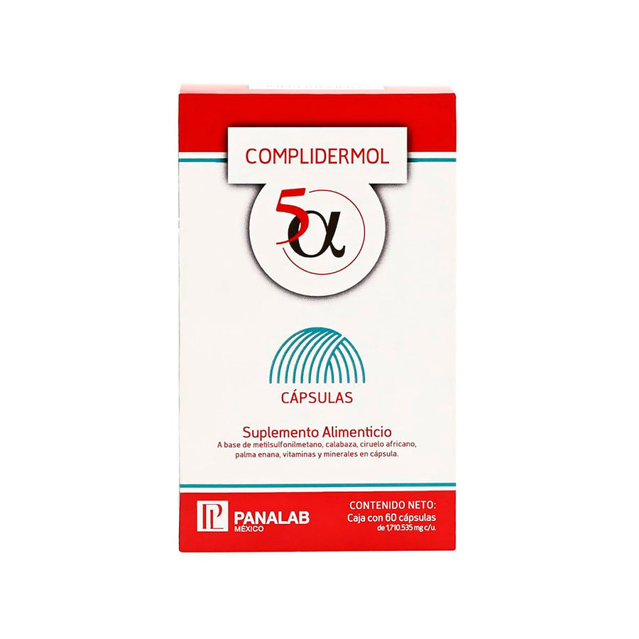 Complidermol 5 Plus Caja Con 60 Cápsulas