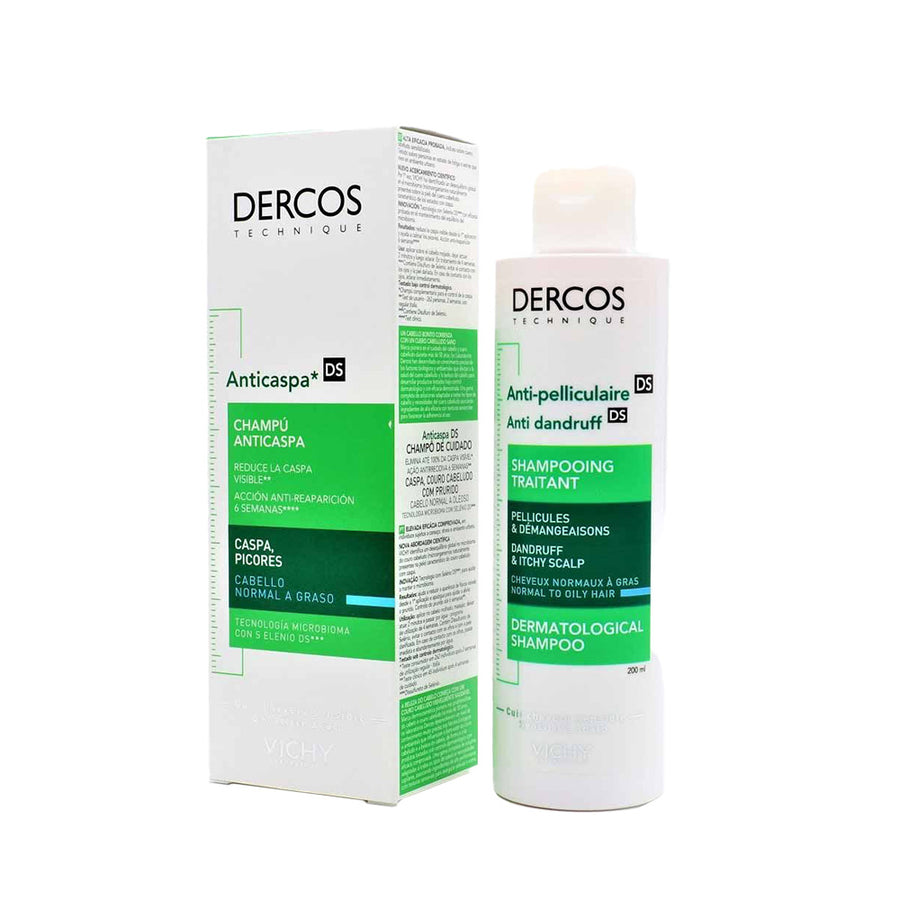 Vichy Dercos Anticaspa DS Shampoo Normal a Graso 200mL