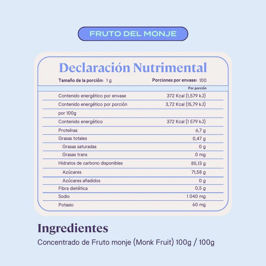 B-Fit Fruto del Monje 100g