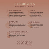 Menoglow Fuego de Venus 90Caps