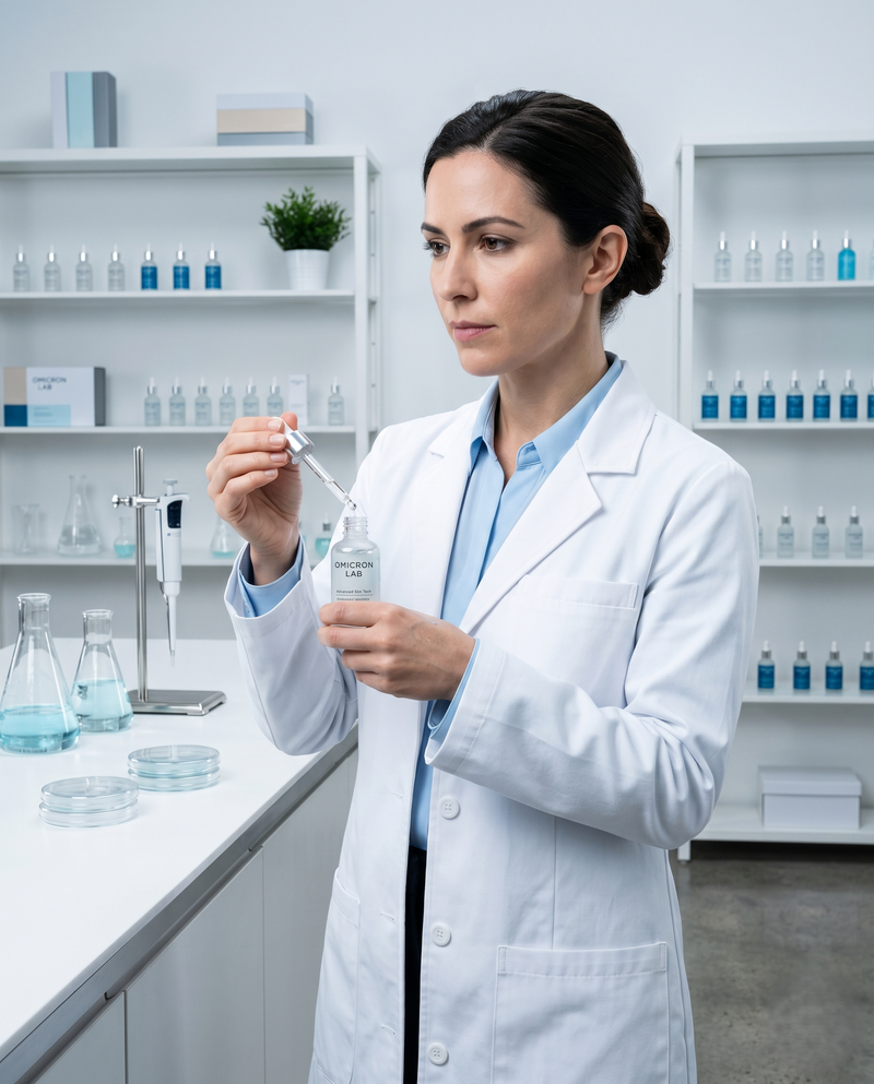 ¿Qué propone Omicron Lab como laboratorio dermocosmético?