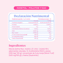 B-Fit Inositol + Folatos & NAC 150g