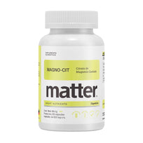 Matter Magno Cit Citrato de Magnesio Quelado 120 Caps