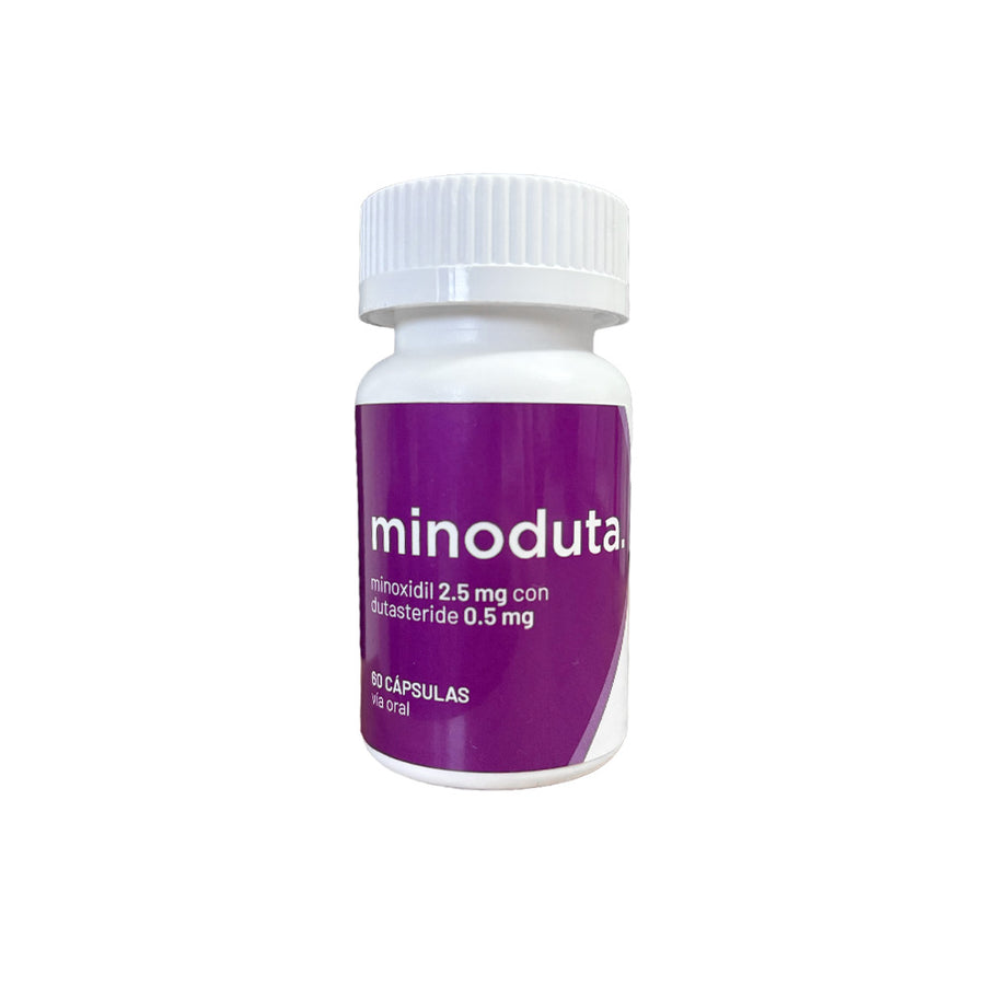 Minoduta Minoxidil 2.5mg Con Dutasteride .5mg 60 caps