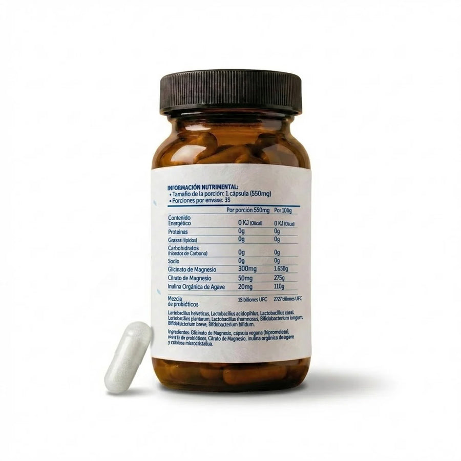 Bioflora Mood Probióticos+Prebiótico 35 Caps